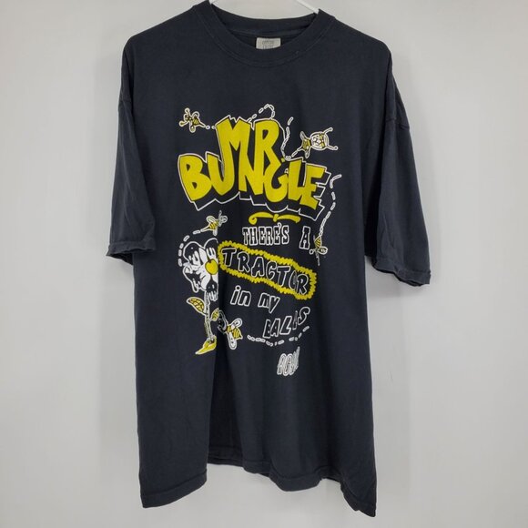 Mr. Bungle There's A Tractor In My Balls Comfort Colors Graphic Shirt Size 2XL - Picture 1 of 5